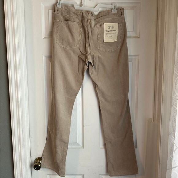 J Crew Tan Vintage Matchstick Skinny Leg Corduroy Pants Size 31R NWT - Picture 4 of 7